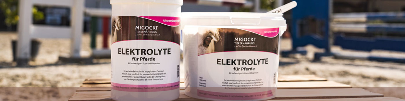 Elektrolyte für Pferde Dose und Eimer pelletiert