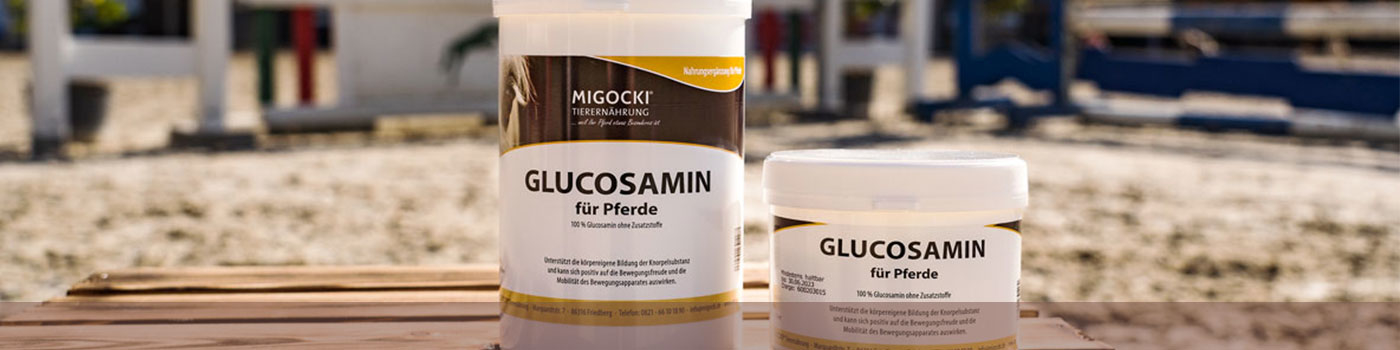 Glucosamin Dosen Pulver für Pferde 