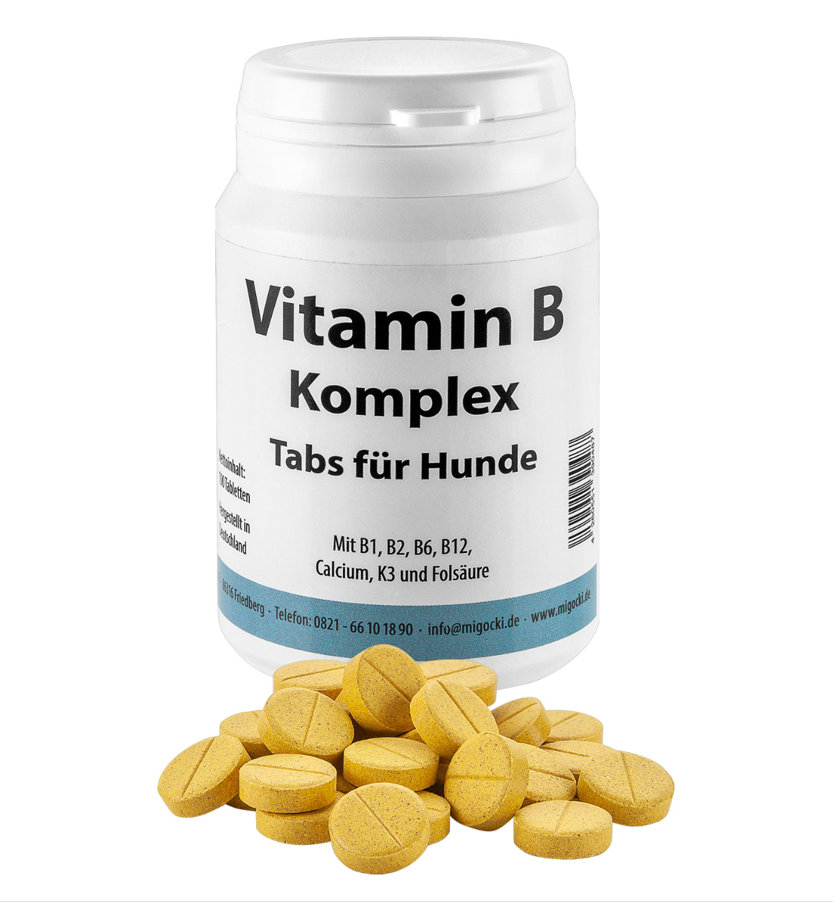 B-Komplex Vitamine Hund Beruhigung