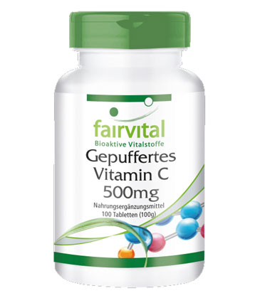 Produkt Menschen Vitamin C Tabletten 