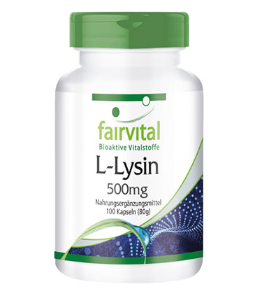 Produkt L-Lysin 500 Menschen Kapseln
