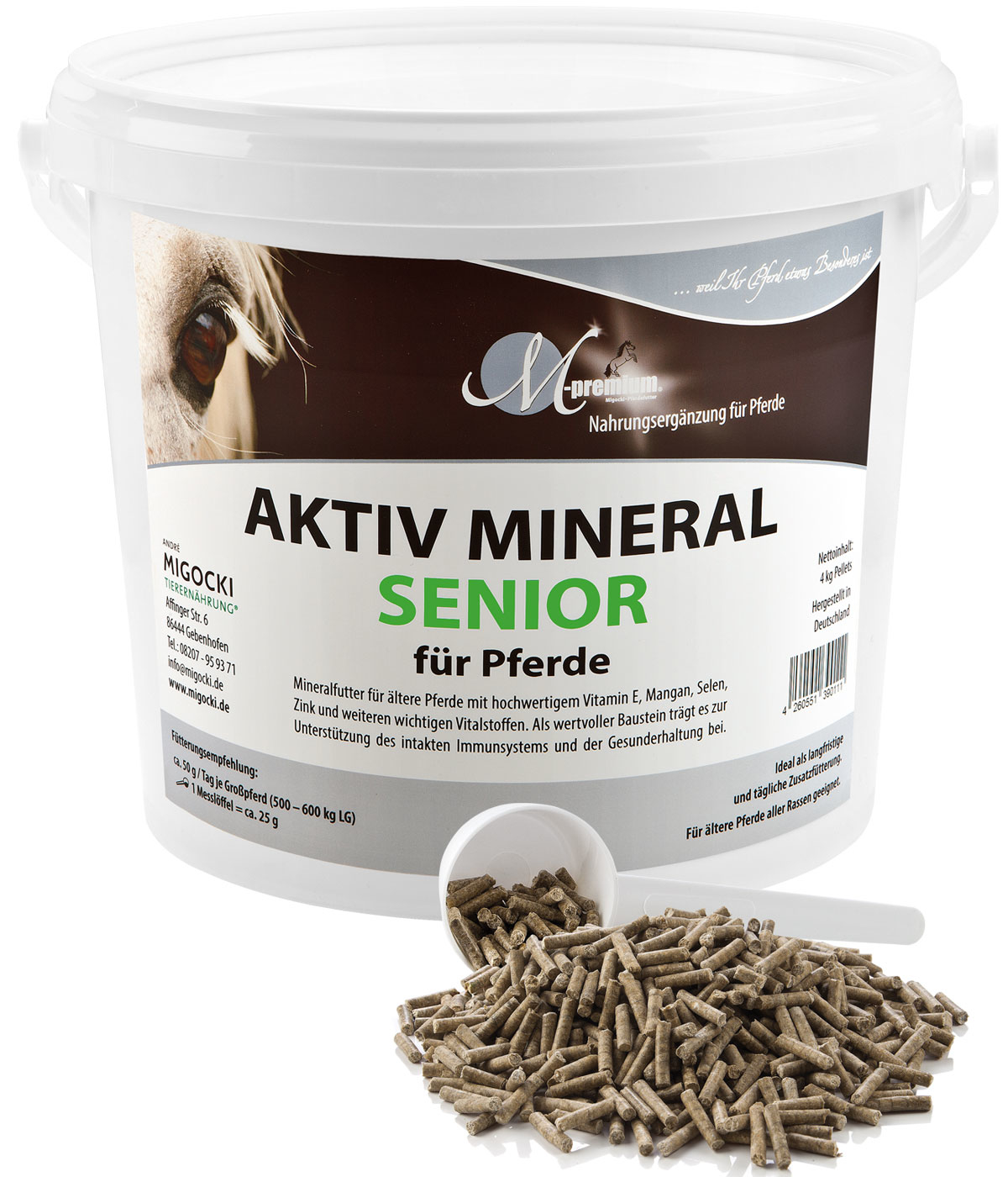 Produkt Aktiv Mineral Senior pelletiert 