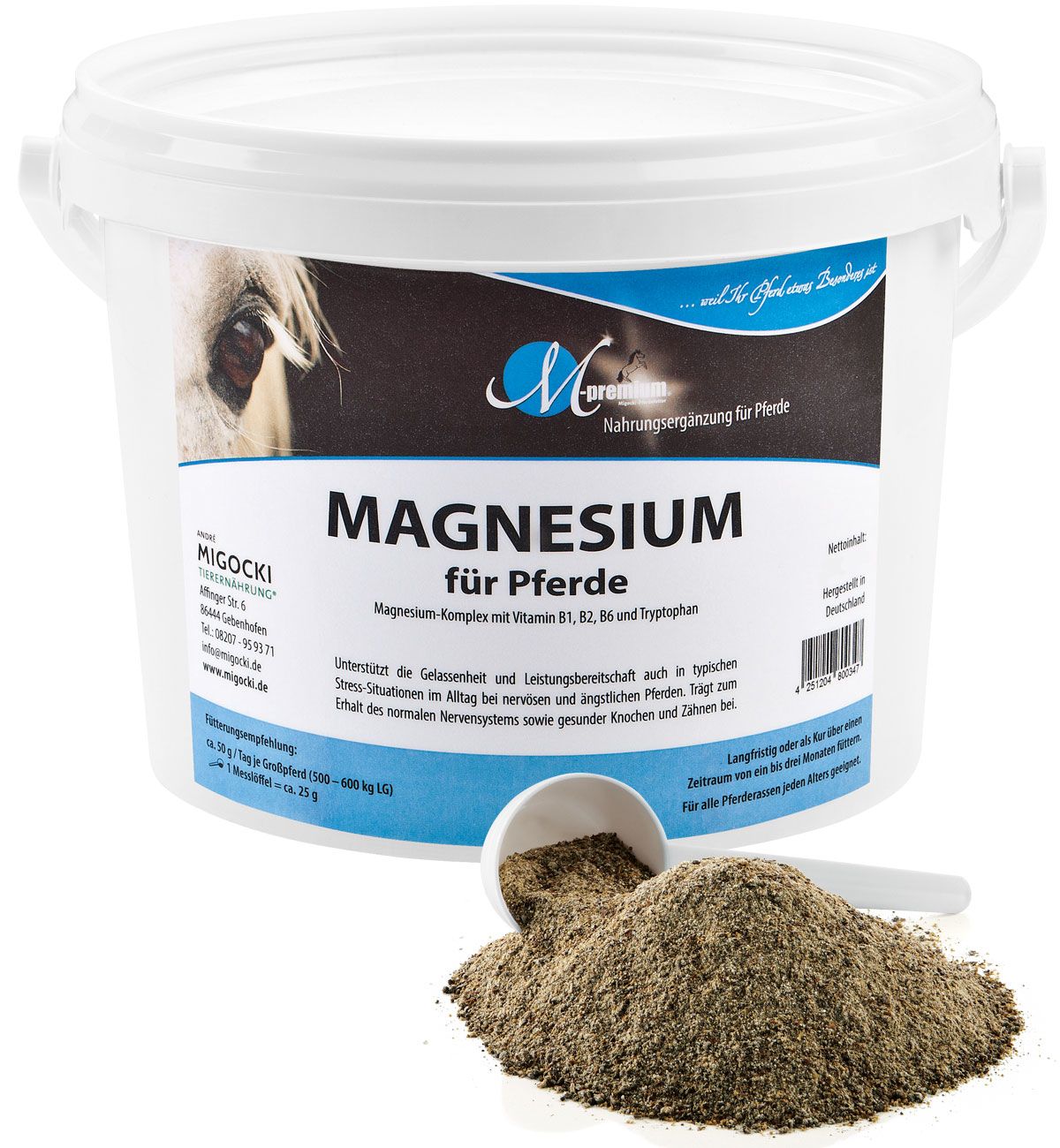 Produkt Magnesium für Pferde pulver