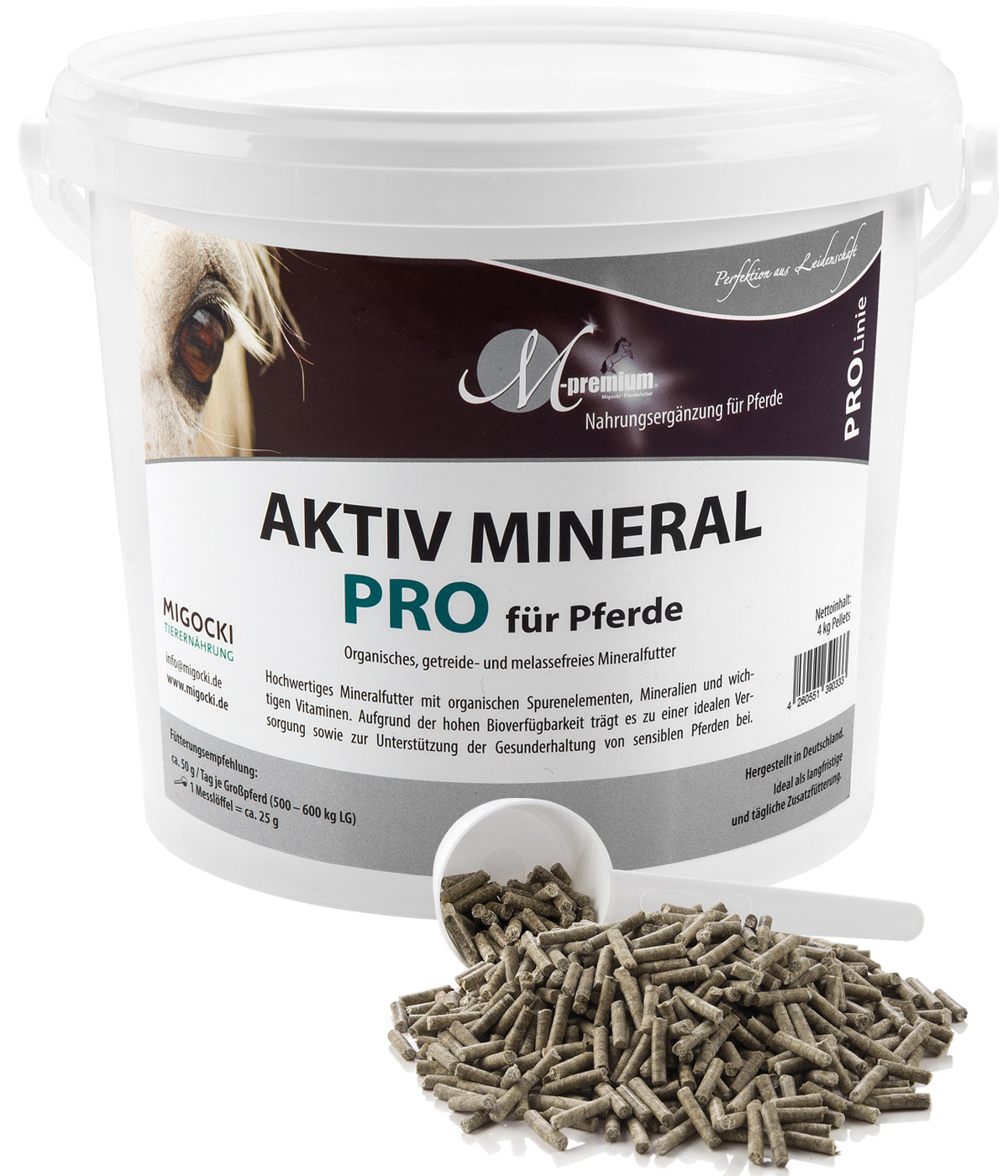 Produkt Aktiv Mineral PRO Pferd pelletiert