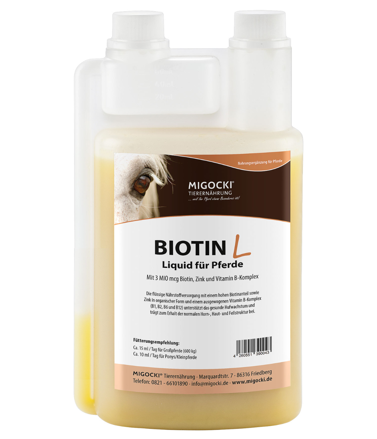 Biotin Pferdefütterung Hufe