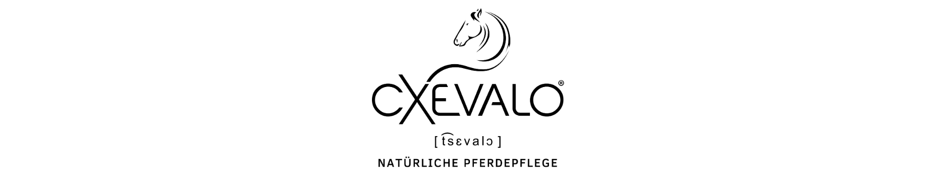 Cxevalo Logo - die natürliche Pferdepflege