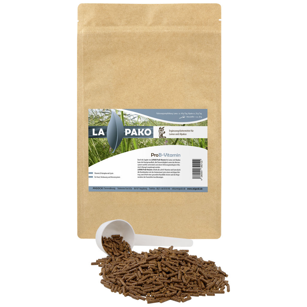 LAPAKO Pro B-Vitamine für Alpakas und Lamas