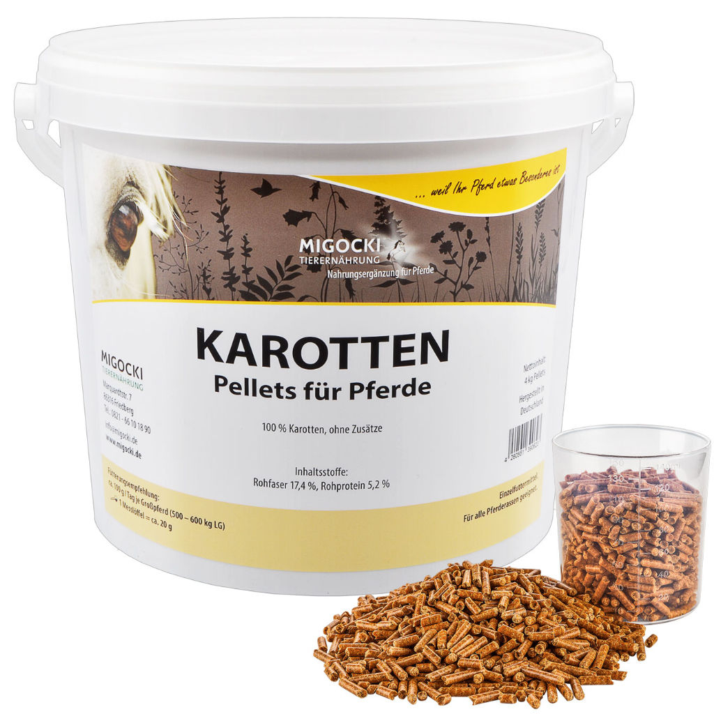 MIGOCKI Karotten Pellets für Pferde