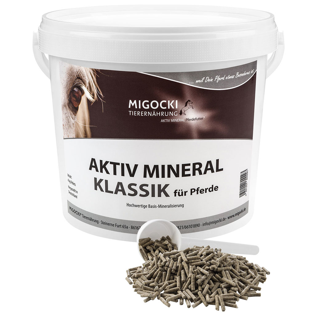 Aktiv Mineral Klassik für Pferde Mineralfutter pelletiert