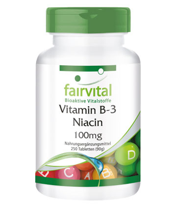 Produkt Vitamin B-3 für Mensch