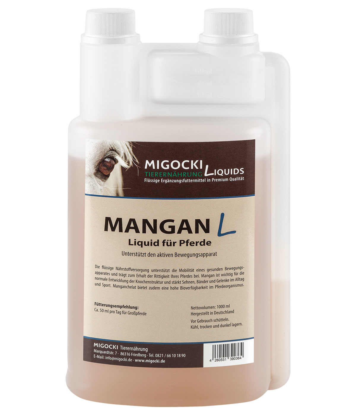 Produkt Mangan für Pferde flüssig