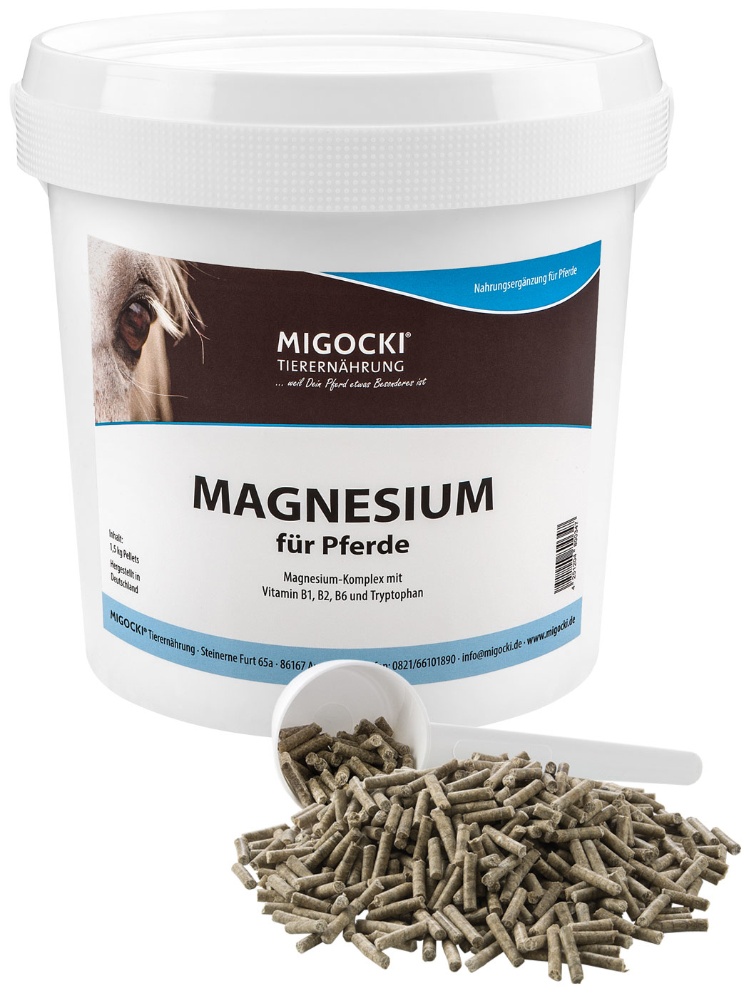 Produkt Magnesium für Pferde pelletiert