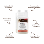 SELEN Liquid für Pferde - Vitamin E und Langzeitprotein 1000 ml