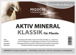 AKTIV MINERAL KLASSIK Hochwertiges Mineralfutter für Pferde 4 kg Eimer
