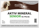 AKTIV MINERAL SENIOR Hochwertiges Mineralfutter für ältere Pferde 20 kg Sack