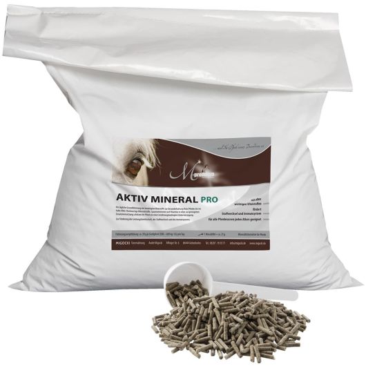 AKTIV MINERAL PRO Mineralfutter für Pferde organisch, getreidefrei 20kg