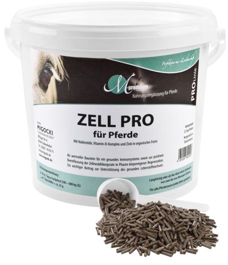 ZELL PRO für Pferde - Nukleotide, Aminosäuren, Lecithin 3,5kg