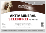 AKTIV MINERAL SELENFREI Hochwertiges Mineralfutter für Pferde 4 kg Eimer
