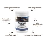 MANGAN für Pferde - Pellets mit Zink & Kupfer 750g