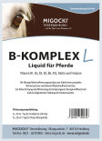 B-KOMPLEX Liquid für Pferde - Nerven & Muskulatur 1000 ml