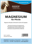 MAGNESIUM für Pferde mit Tryptophan und Vitamin-B-Komplex (Pellets) 1,5 kg Beutel
