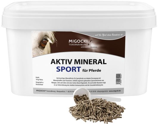 AKTIV MINERAL SPORT Hochwertiges Mineralfutter für Sportpferde 10kg