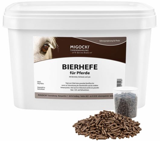 BIERHEFE für Pferde - Fellwechsel, Verdauung 9kg