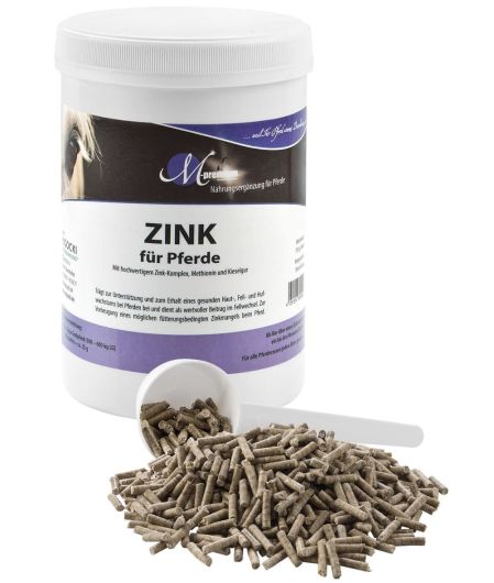 ZINK für Pferde - Pellets für Immunsystem & Fellwechsel 750g