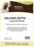 GELENK AKTIV Liquid für Pferde - mit Glucosamin, Hyaluron, Chondroitin, und MSM 1000 ml