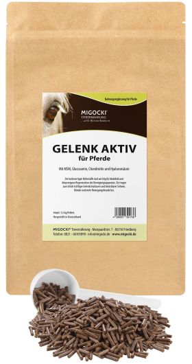 GELENK AKTIV für Pferde - Glucosamin, MSM, Hyaluronsäure 1,5kg