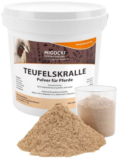 TEUFELSKRALLE Pulver für Pferde